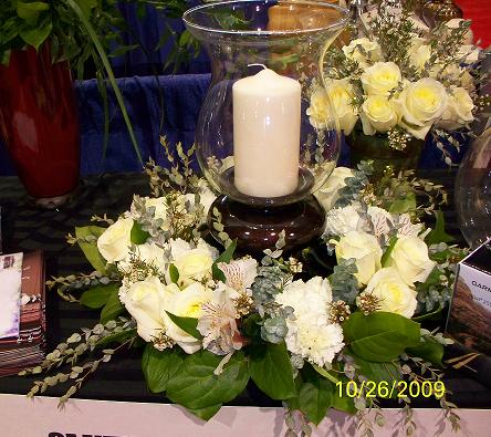 funeral flower table arrangement flowers unique baskets 2009 flowershopnetwork