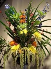 Flemish Style Flower Arrangement