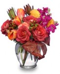 'Fall Flirtations' Vase Arrangement