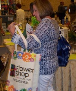 Sporting A Flower Shop Network Tote Bag