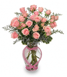 Pink Rose Arrangement