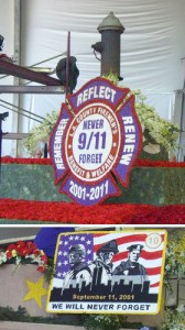 9/11 Tribute Float At The 2011 Tournament of Roses Parade