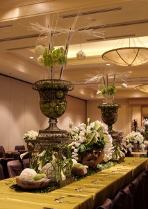 Floral Design For Presidential Dinner