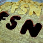 The amazing FSN Pie! Didn't get ate because no one wanted to cut it! Haha.