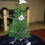 The tree in our technology department... they decorated it themselves..