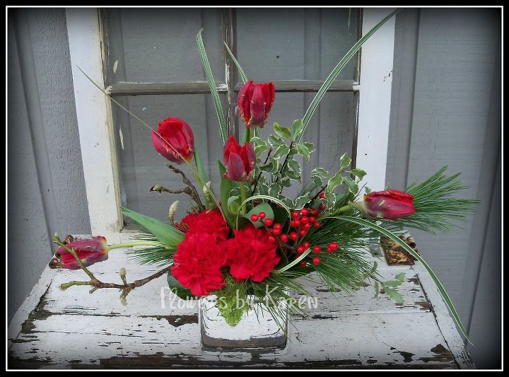 small christmas bouquet