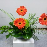 Gerbera flower arrangement by Buds & Blossoms, Edgewood MD