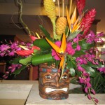 Tiki Flowers at the North Carolina State Florist Convention