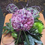 Wire Butterfly Flowers at the North Carolina State Florist Convention