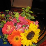 Sunflower Wedding Bouquet at the Tennesee State Florist Convention 2012