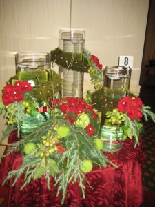 For the Table Top Competition of the Tennessee State Florist Convention