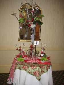 For the Table Top Competition of the Tennessee State Florist Convention