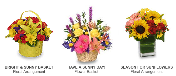 Sunny Flowers for Get Well Wishing!