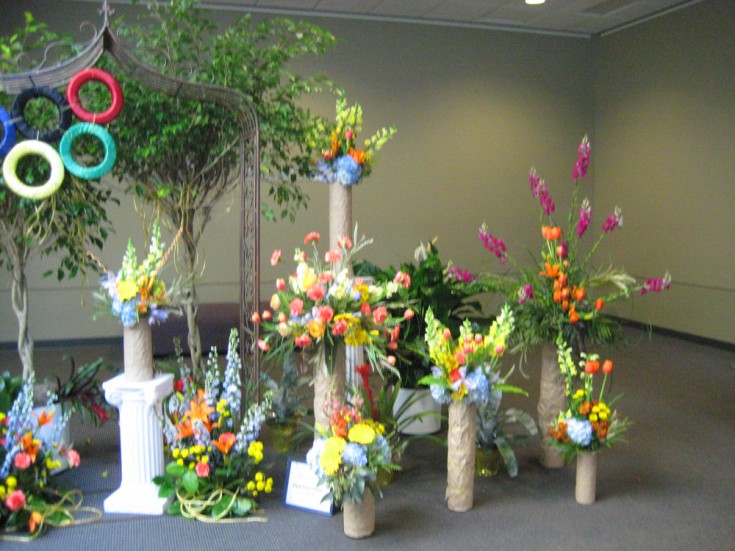 The Floral Olympics at the Great Lakes Floral Expo 2013