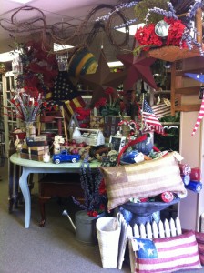 Doniphan Flowers & Gifts' Patriotic Display