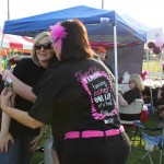 Donna & Jenna in their cool FSN Relay shirts