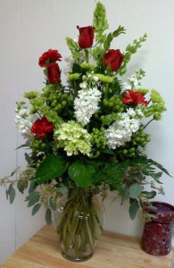 Beautiful arrangement by Carthage Flower Shop, Carthage TX