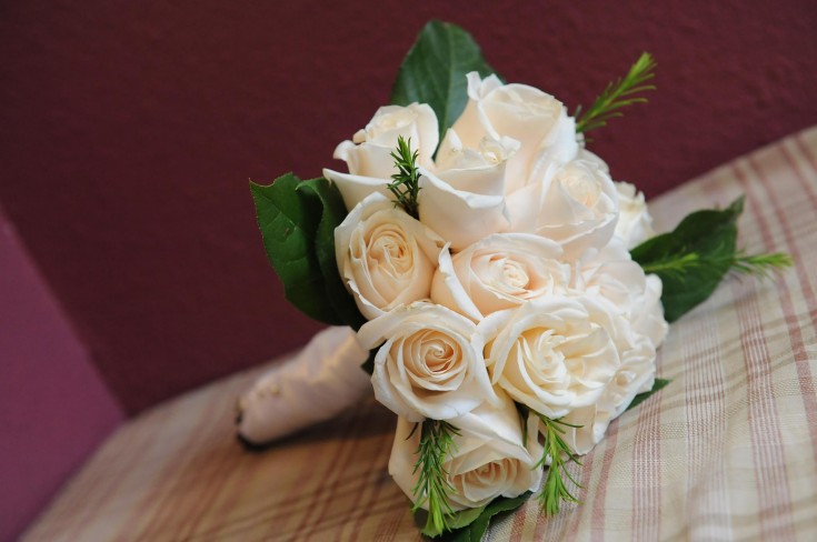 Elegant bouquet from Tussie Mussie Flower Cottage in Westminster, CO