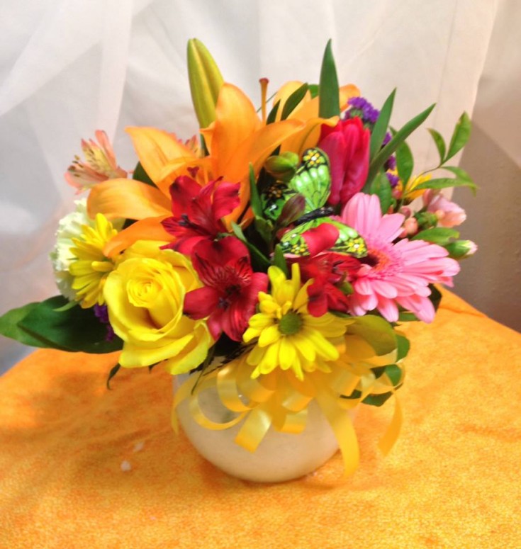 Bright and cheerful from Michele's Floral and Gifts in Copperas Cove, TX