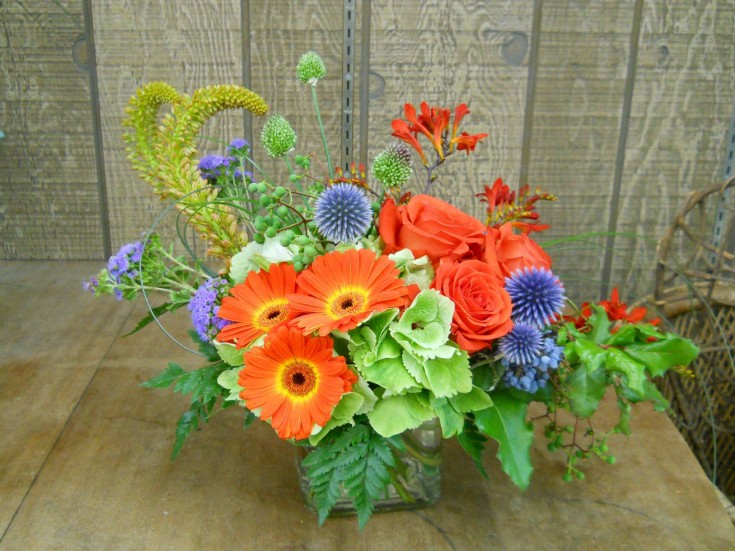 A gorgeous arrangement from Corrine's Flowers & Gifts in Medford, OR