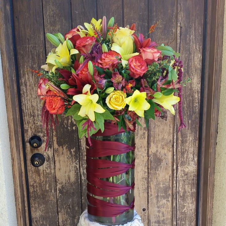 When the customer asked for bright and big ... Paradise Valley Florist in Scottsdale, AZ