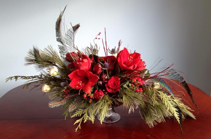 Holiday beauty from Petals in Thyme of Wasaga Beach, ON