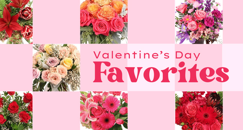 Valentine's Day flowers are here!